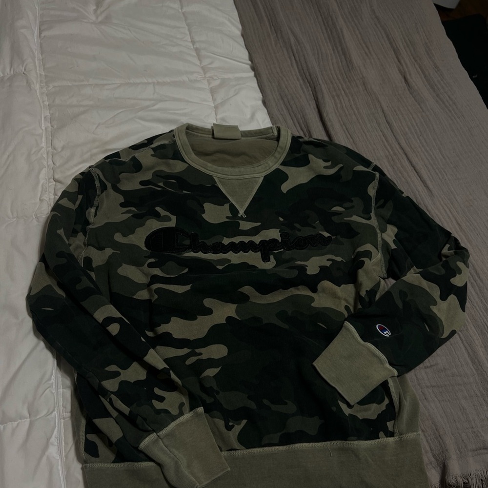 CAMO CHAMPION sweatshirt - Picture 9 of 11